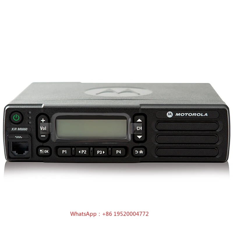 DMR Vehicle Radio DM2600 Transceiver Two Way Radio DEM500 for XiR M6660,DM2600, DEM500
DMR Vehicle Radio DM2600 Transceiver Two Way Radio DEM500 for XiR M6660,DM2600, DEM500