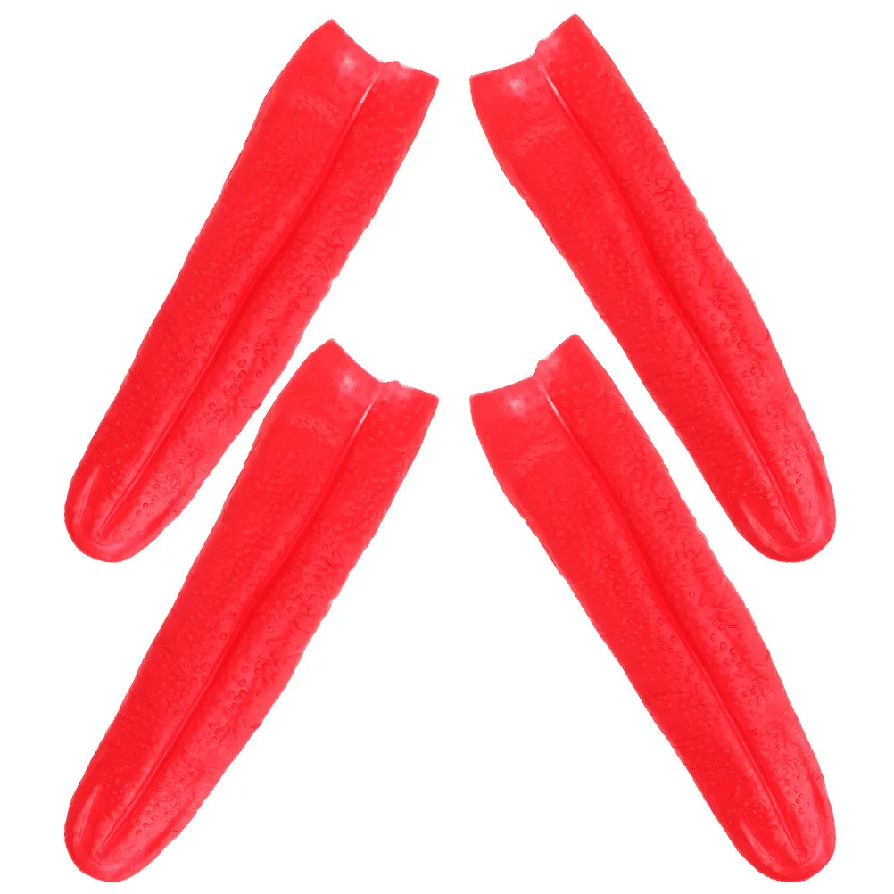 4Pcs Prop Realistic Red Long Tongue Simulation Scary Prank Halloween Stage Performance Fake Tongue Horror Cosplay
4Pcs Prop Realistic Red Long Tongue Simulation Scary Prank Halloween Stage Performance Fake Tongue Horror Cosplay