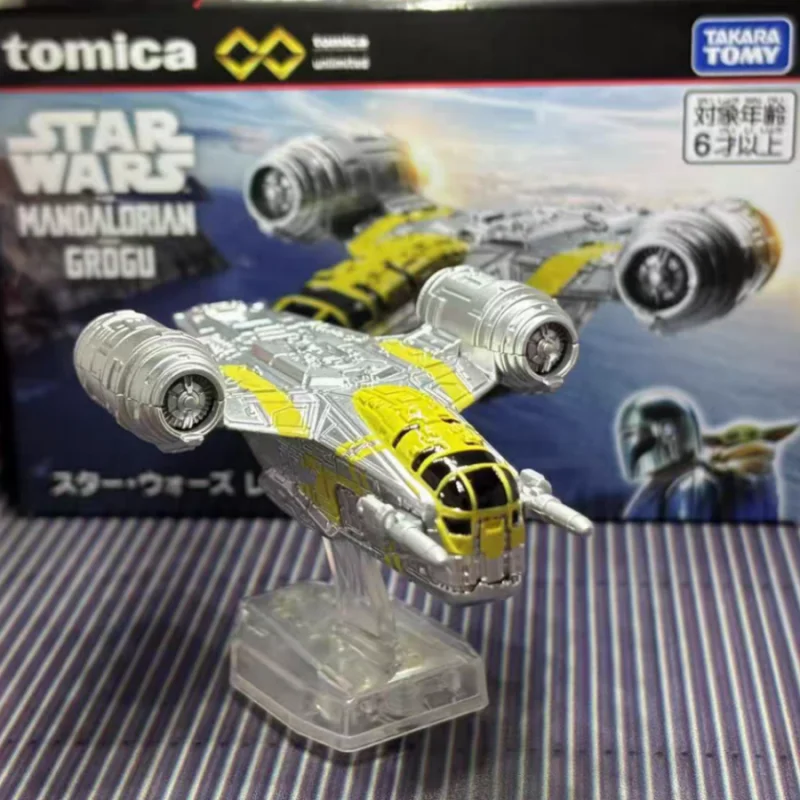 The Mandalorian & Grogu Razor Crest Tomica Die-cast Alloy Car Infinite Star Wars Movie Edition Collectible 2026 New In Stock
The Mandalorian & Grogu Razor Crest Tomica Die-cast Alloy Car Infinite Star Wars Movie Edition Collectible 2026 New In Stock