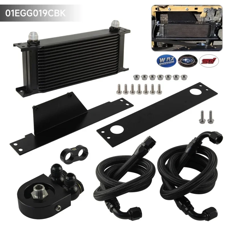 Комплект масляного радиатора 10AN, 16-рядный, черный/серебристый, подходит для двигателя Subaru Impreza WRX/STI 2,0 л/2,5 л EJ205 EJ255 2001-2005, алюминий
Комплект масляного радиатора 10AN, 16-рядный, черный/серебристый, подходит для двигателя Subaru Impreza WRX/STI 2,0 л/2,5 л EJ205 EJ255 2001-2005, алюминий