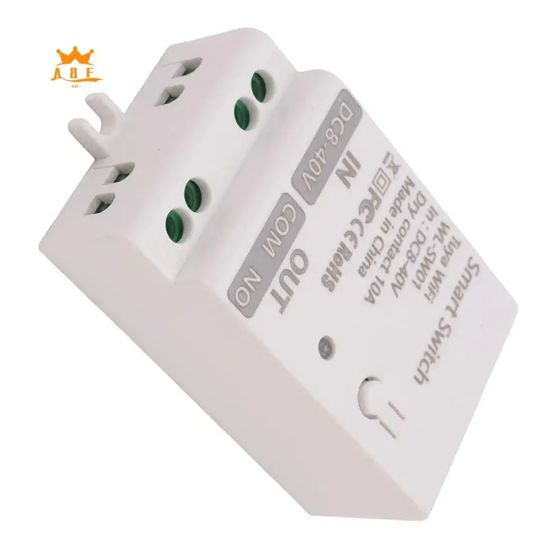 A08E-Tuya Smart Wi-Fi модуль сухого контактного переключателя 10A домашнее универсальное реле выключателя «сделай сам» работает с Smart Life Alexa
A08E-Tuya Smart Wi-Fi модуль сухого контактного переключателя 10A домашнее универсальное реле выключателя «сделай сам» работает с Smart Life Alexa
