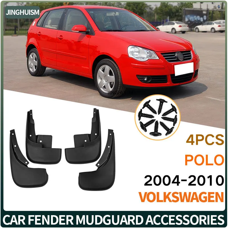 For VW Volkswagen POLO 2004-2010 Mud Flaps Car Accessories Fender Mudguards Splash Guards Black Protection Against Dirt Mud
For VW Volkswagen POLO 2004-2010 Mud Flaps Car Accessories Fender Mudguards Splash Guards Black Protection Against Dirt Mud