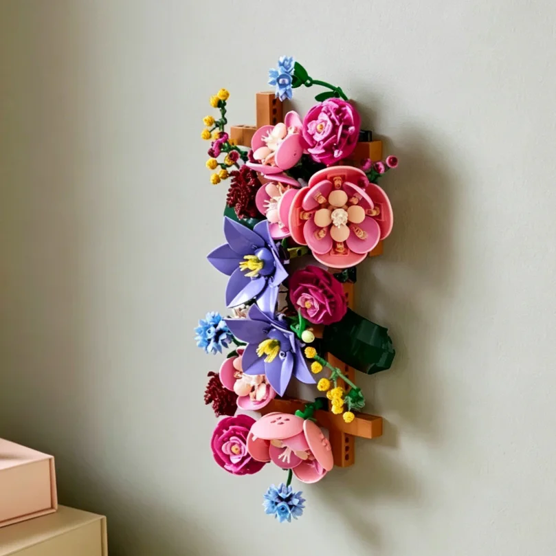 2026 Popular 879pcs Botanical Flowers Ornament Collection 11503 Flower Wall Stand Building Block Puzzle Model Toys Birthday Gift
2026 Popular 879pcs Botanical Flowers Ornament Collection 11503 Flower Wall Stand Building Block Puzzle Model Toys Birthday Gift