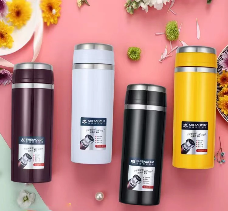 Bone China Liner Ceramic Thermos Cup Car Large Capacity Tea Cup Double Stainless Steel Shell 440ml
Bone China Liner Ceramic Thermos Cup Car Large Capacity Tea Cup Double Stainless Steel Shell 440ml