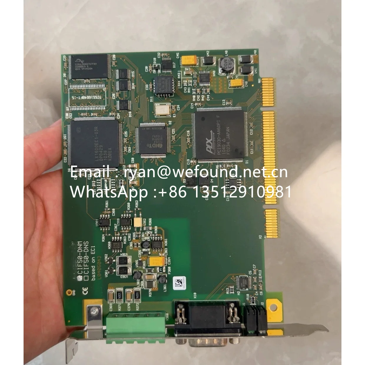 CIF50-DNM PCI interface card