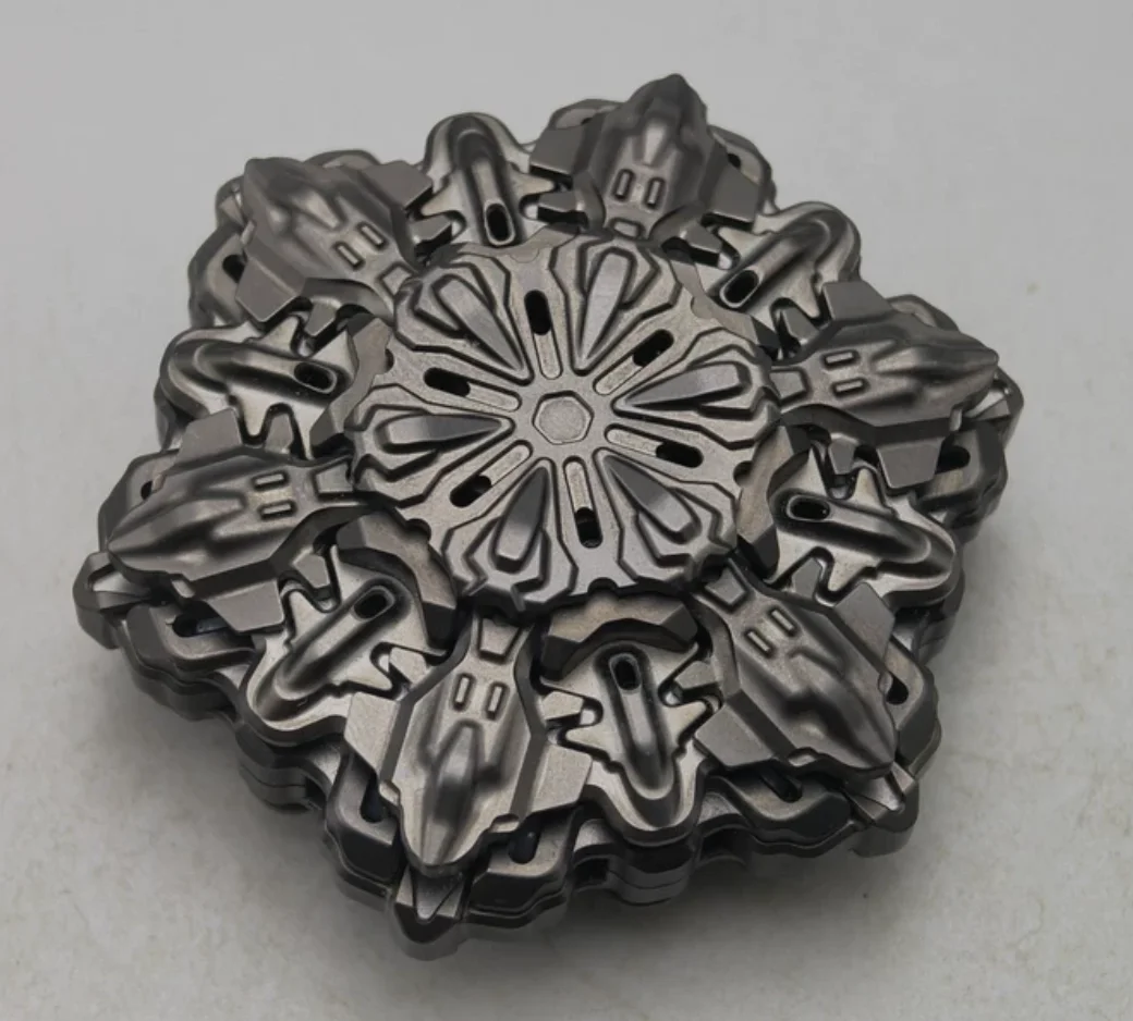 Used EDC Dijiang Kaijia linkage titanium alloy obsidian black spinner Fingertip gyroscope Decompression toys
Used EDC Dijiang Kaijia linkage titanium alloy obsidian black spinner Fingertip gyroscope Decompression toys