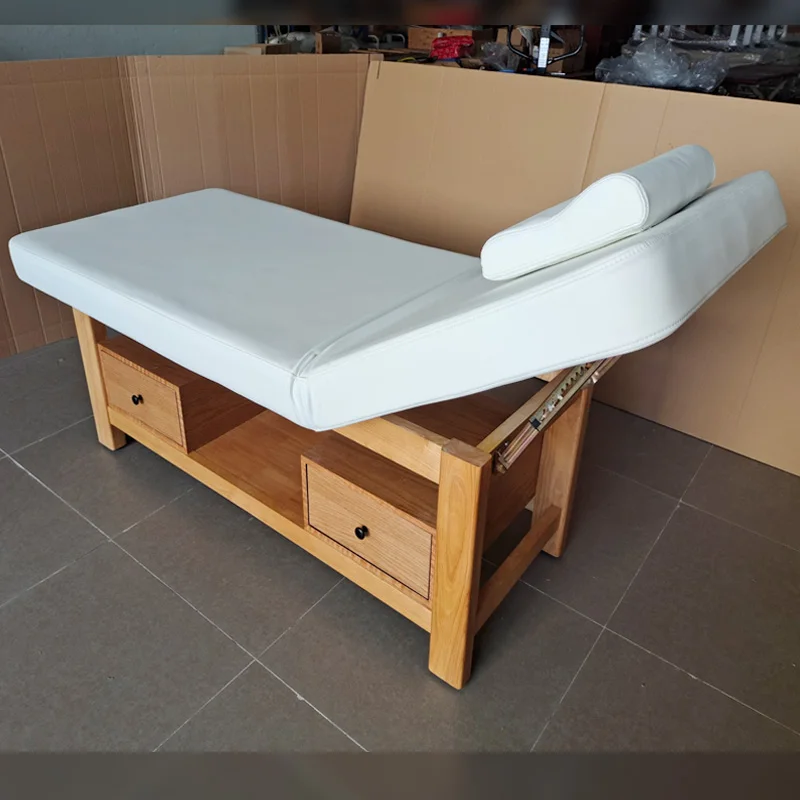 China Modern Spa Massage Bed Table Beauty Salon Furniture Clinic Wooden Facial Massage Bed With Storage
China Modern Spa Massage Bed Table Beauty Salon Furniture Clinic Wooden Facial Massage Bed With Storage