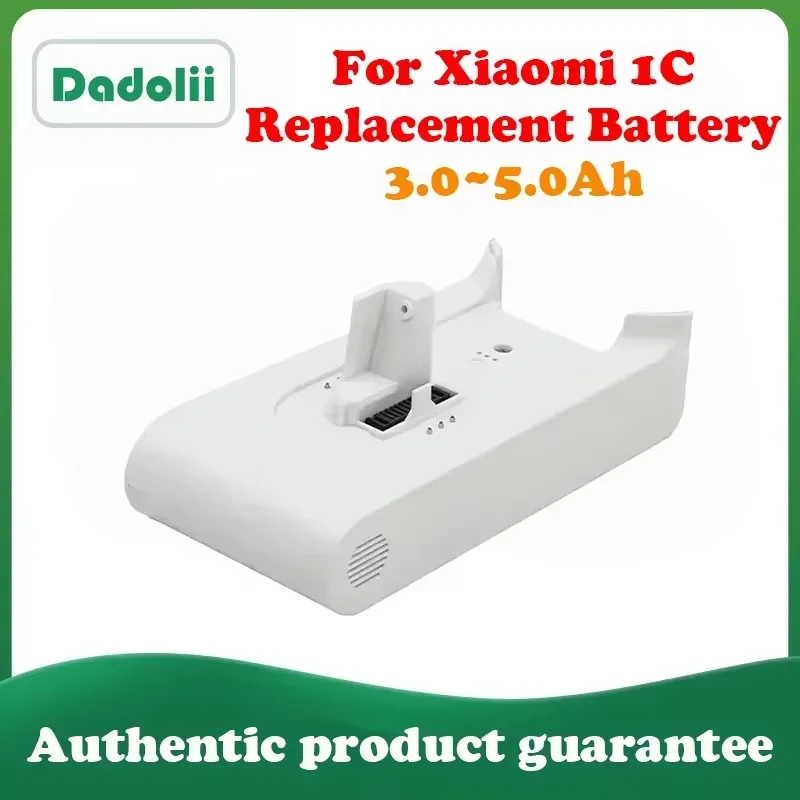 New Upgrade 25.2V 5000mAh Rechargeable Li-ion Battery For Xiaomi 1C Handheld Cordless Vacuum Cleaner P2017-7S1P-BMA
New Upgrade 25.2V 5000mAh Rechargeable Li-ion Battery For Xiaomi 1C Handheld Cordless Vacuum Cleaner P2017-7S1P-BMA