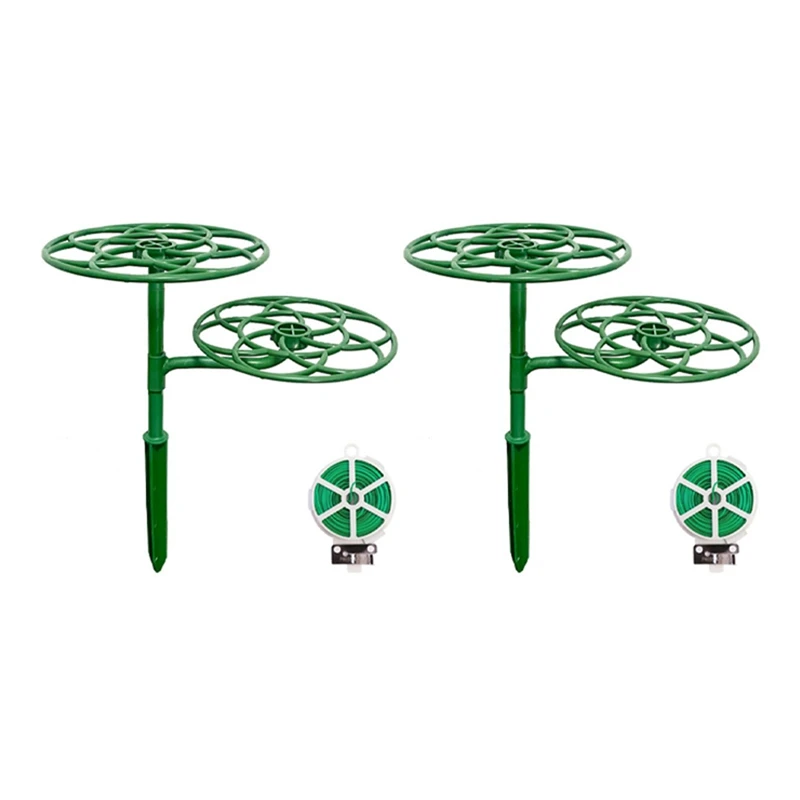 ABNO-2 Set Sunflower Flower Support Stand Two-Layer Plant Support Rack For Climbing And Grafting
ABNO-2 Set Sunflower Flower Support Stand Two-Layer Plant Support Rack For Climbing And Grafting