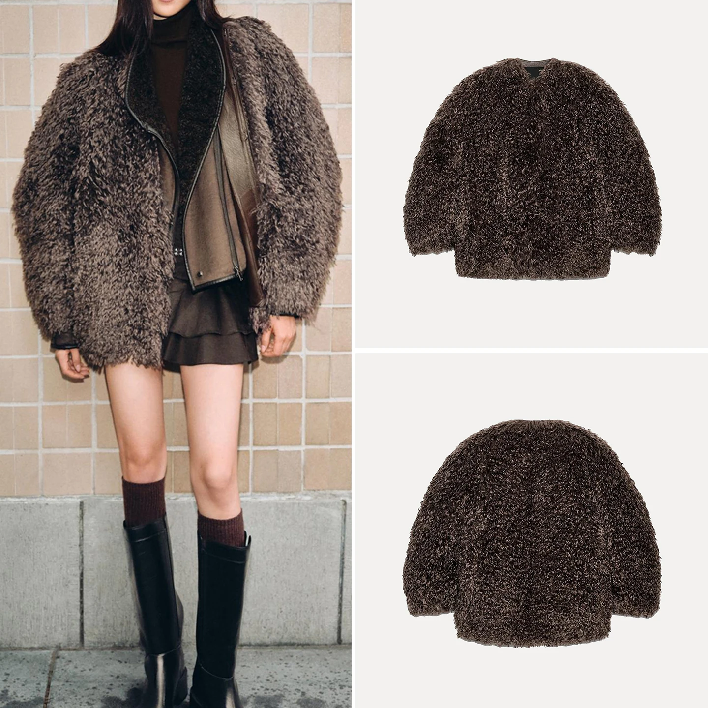 Z Women's ort Svel Pilot Jaet 2025 New Sle Loose Fit round Ne Zipper Closure Autumn Faion Ladies Coat
Z Women's ort Svel Pilot Jaet 2025 New Sle Loose Fit round Ne Zipper Closure Autumn Faion Ladies Coat