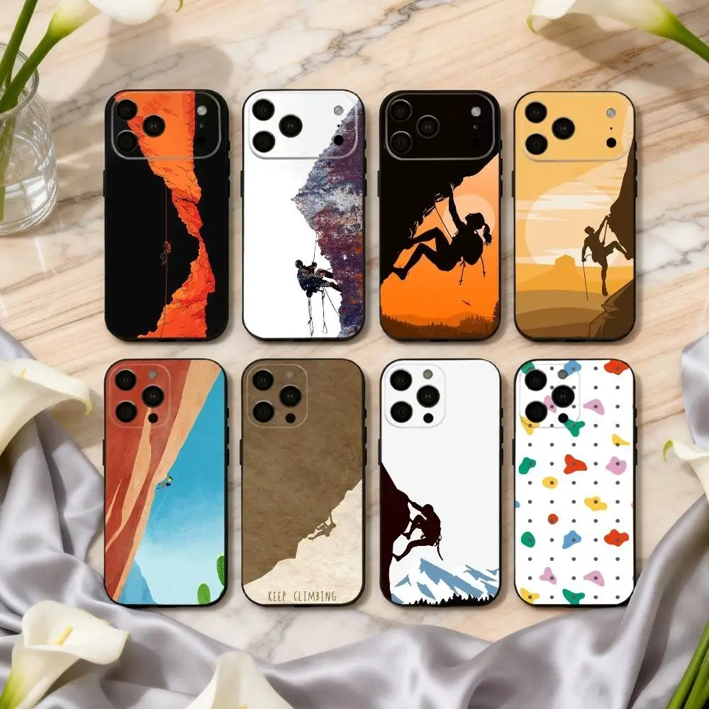 R-Rock C-Climbing Wall Art Phone Case For iPhone 17pro, 16,15,14,13,12,11 X XR Plus,Others Soft Black Cover
R-Rock C-Climbing Wall Art Phone Case For iPhone 17pro, 16,15,14,13,12,11 X XR Plus,Others Soft Black Cover