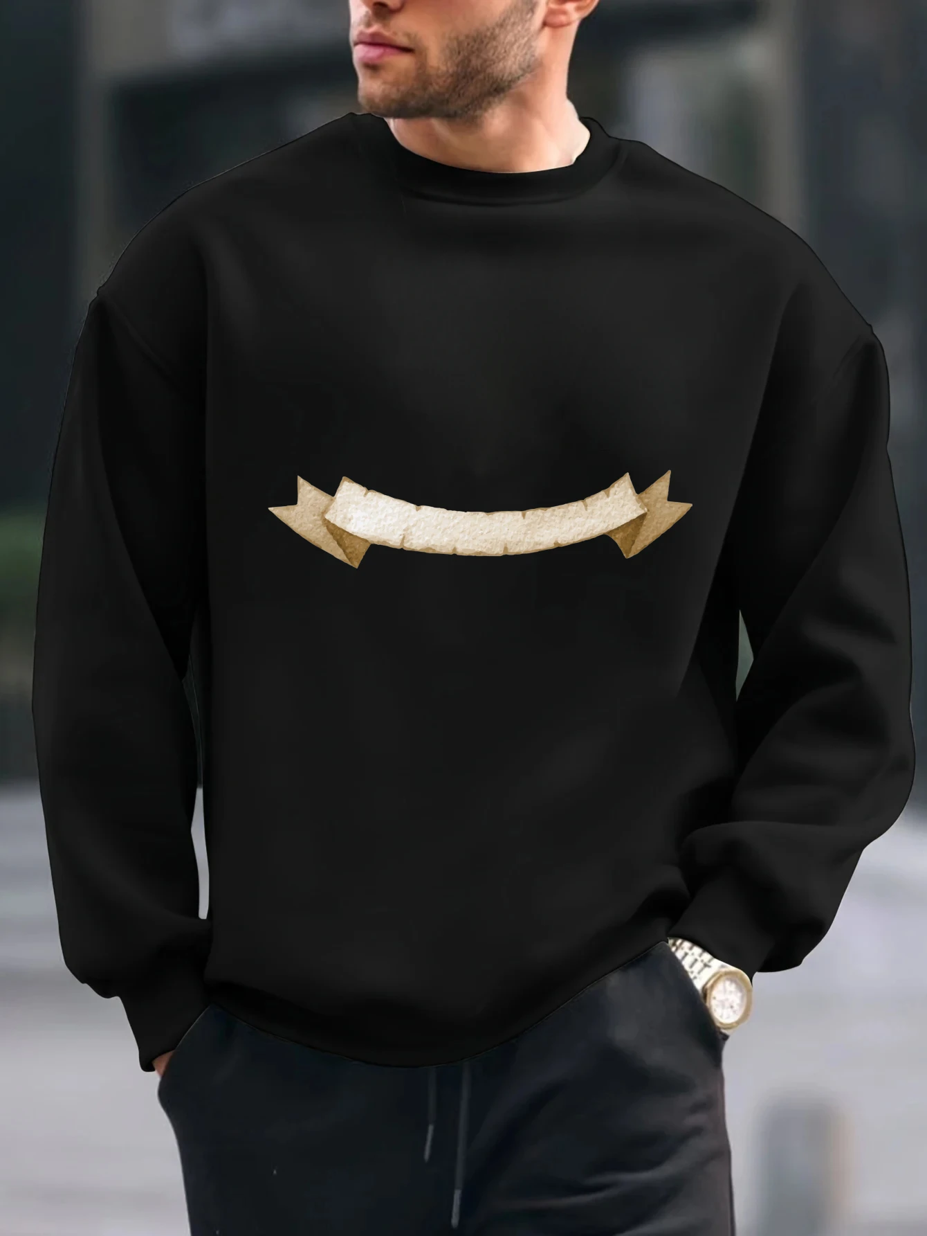 2025: желтый баннер, топы с принтом каракулей, весенне-осенний мужской свитшот с круглым вырезом, повседневный пуловер с капюшоном для повседневного ношения, костюм
2025: желтый баннер, топы с принтом каракулей, весенне-осенний мужской свитшот с круглым вырезом, повседневный пуловер с капюшоном для повседневного ношения, костюм