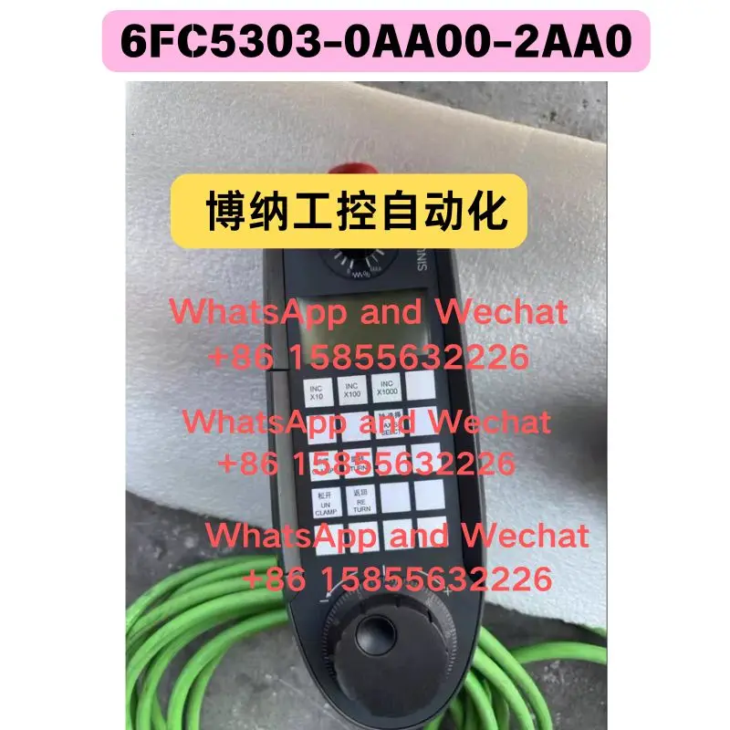 Used 6FC5303-0AA00-2AA0 HT2 handwheel encoder Functional test OK Quick delivery
Used 6FC5303-0AA00-2AA0 HT2 handwheel encoder Functional test OK Quick delivery