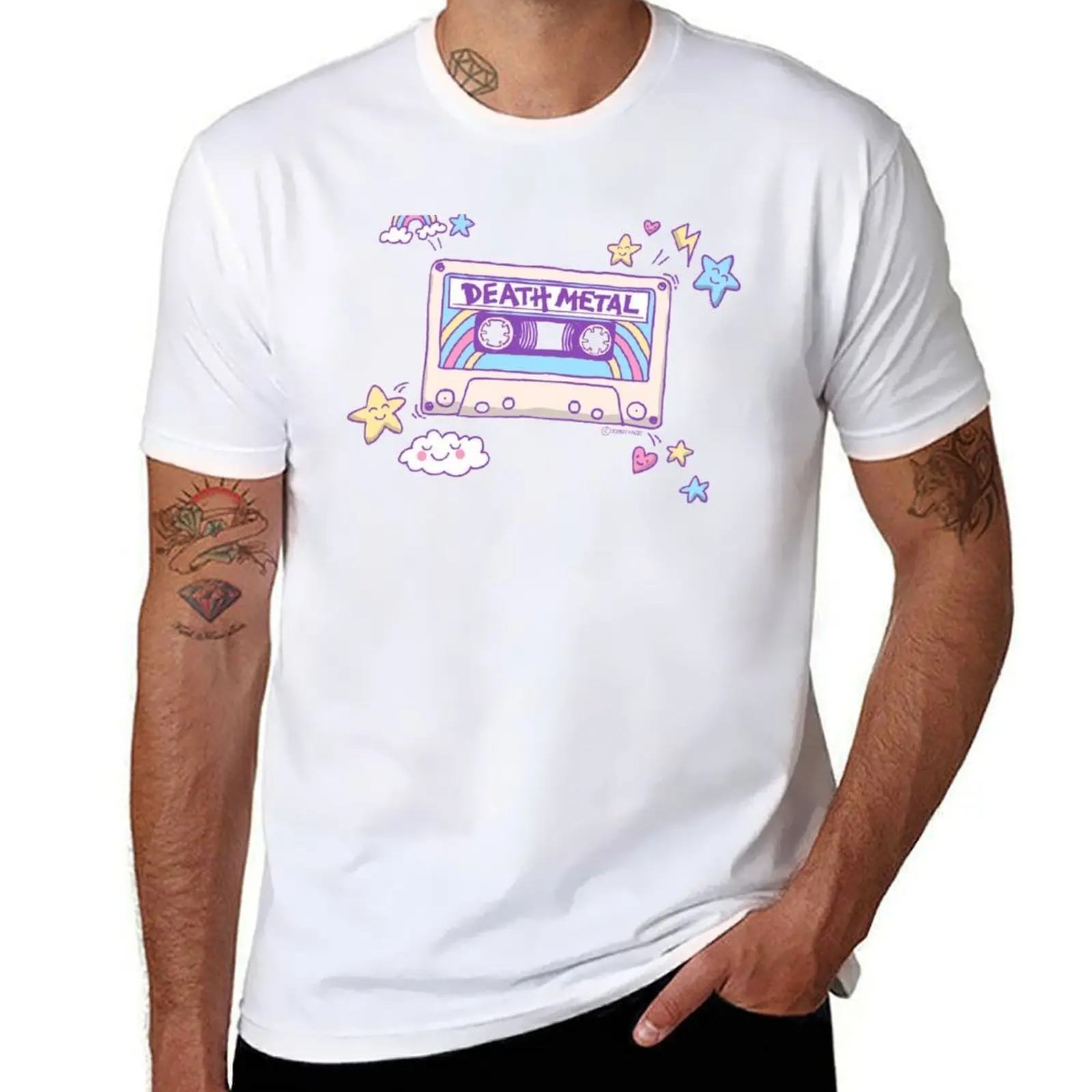 Death Metal Cassette Tape T-Shirt t shirts for man slim fit man t shirts high quality luxury brand T-Shirt
Death Metal Cassette Tape T-Shirt t shirts for man slim fit man t shirts high quality luxury brand T-Shirt