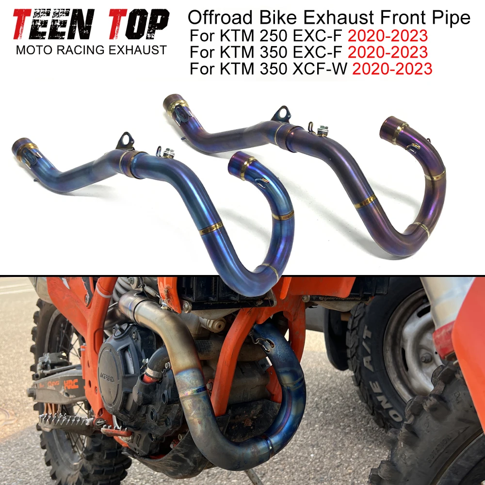 For KTM 250 EXC-F 350 EXC-F 350 XCF-W Front Link Pipe Exhaust Elbow 50.5mm Dirt Bike Escape Exhaust Pipe 250 exc-f 2020-2023
For KTM 250 EXC-F 350 EXC-F 350 XCF-W Front Link Pipe Exhaust Elbow 50.5mm Dirt Bike Escape Exhaust Pipe 250 exc-f 2020-2023