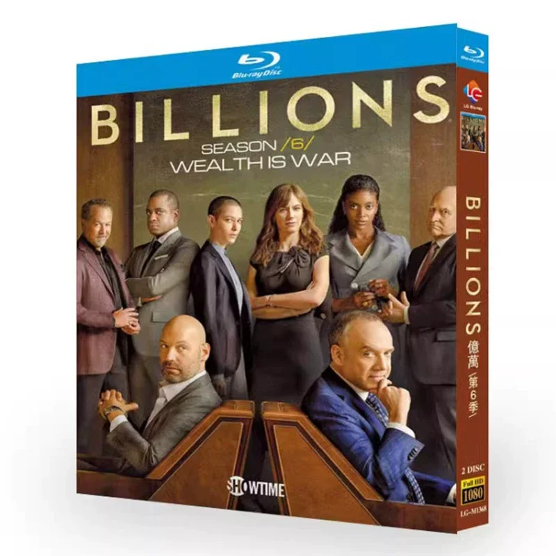 Billions Season 6 (2022) Blu-ray Disc
Billions Season 6 (2022) Blu-ray Disc