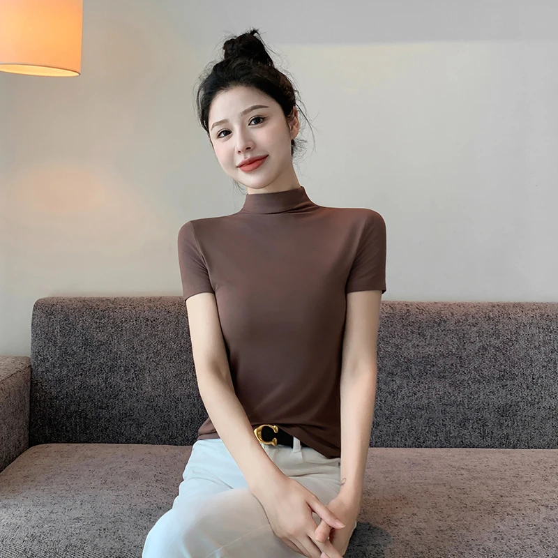 Women's Essential Cotton Tee Basic Short Sleeve T-Shirt Solid Color Casual O-Neck Summer Top
Women's Essential Cotton Tee Basic Short Sleeve T-Shirt Solid Color Casual O-Neck Summer Top