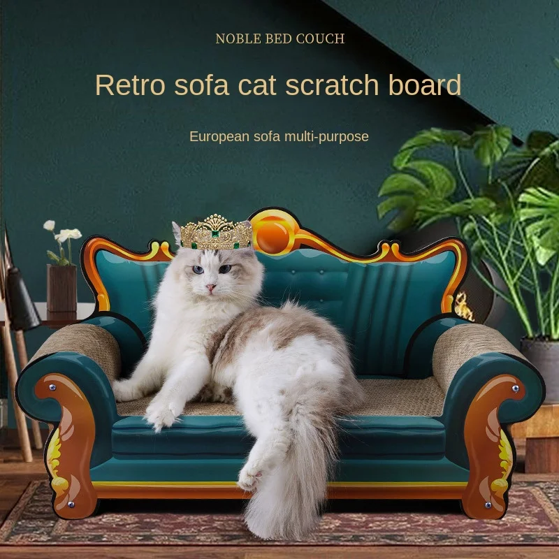 Cat Scratch Board Large Retro Sofa Non-Chip Corrugated Paper Density Plate Grinding Claw Small Vertical Climbing Frame Pet Toy
Cat Scratch Board Large Retro Sofa Non-Chip Corrugated Paper Density Plate Grinding Claw Small Vertical Climbing Frame Pet Toy