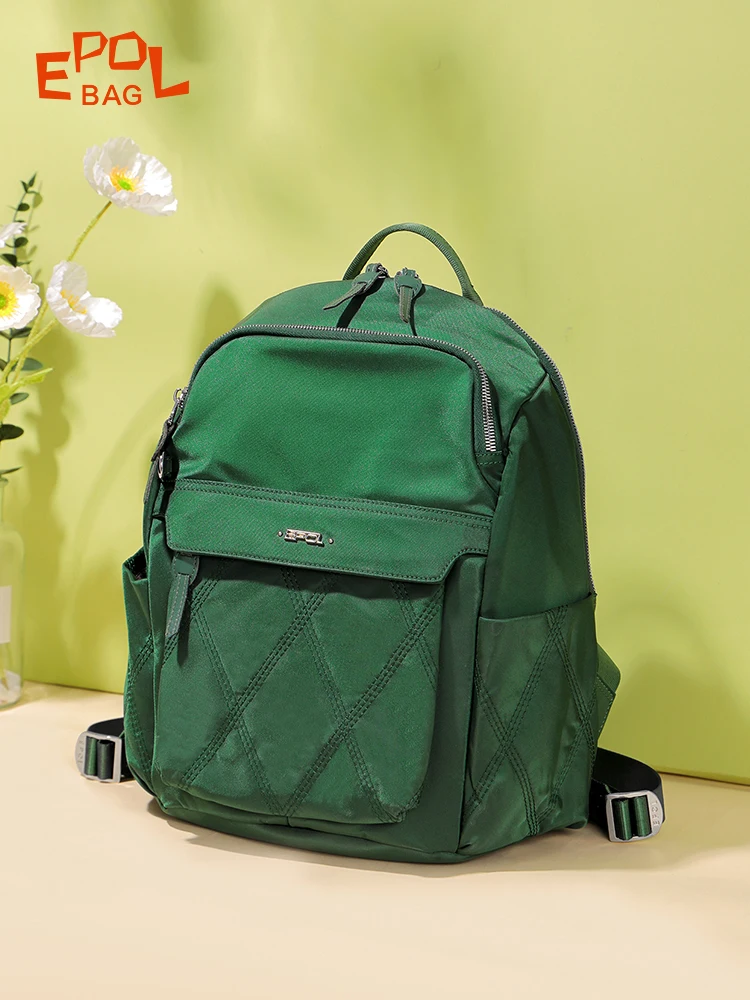 EPOL School Bag for Women 2024 New Fashion Waterproof Oxford Cloth Backpacks Vintage Laptop Multi-pocket Casual Bags 6071-03
EPOL School Bag for Women 2024 New Fashion Waterproof Oxford Cloth Backpacks Vintage Laptop Multi-pocket Casual Bags 6071-03