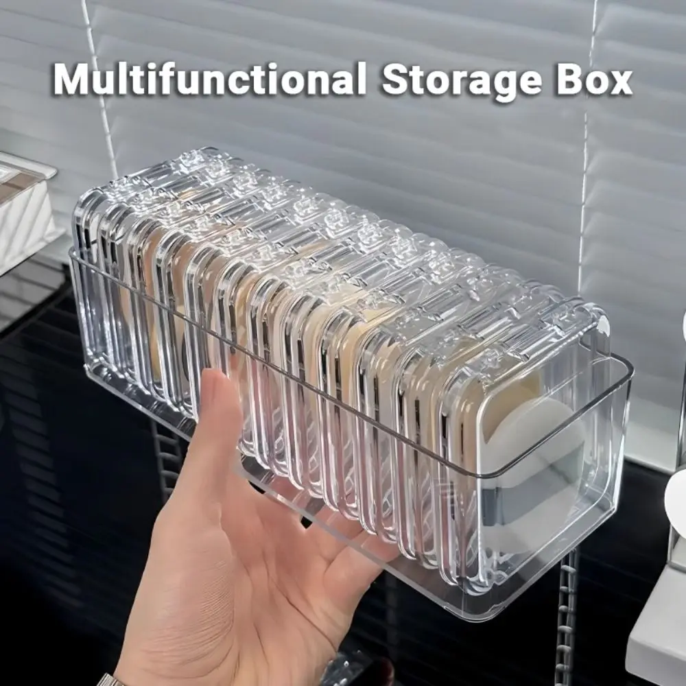 Dust-proof Fake Nail Storage Box Multi-functional Transparent Press-On Nail Display Case Acrylic Round-Corner
Dust-proof Fake Nail Storage Box Multi-functional Transparent Press-On Nail Display Case Acrylic Round-Corner