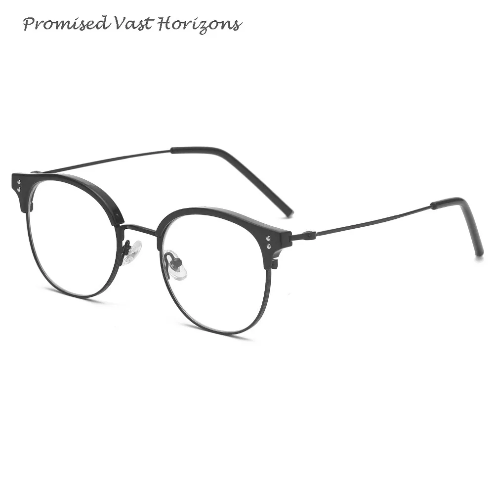 TR Metal Eyebrow Glasses Frame Can Equipped with Myopia Glasses Lens Blue Light Blocking Retro Plano Lens Classic Round Eyewear
TR Metal Eyebrow Glasses Frame Can Equipped with Myopia Glasses Lens Blue Light Blocking Retro Plano Lens Classic Round Eyewear