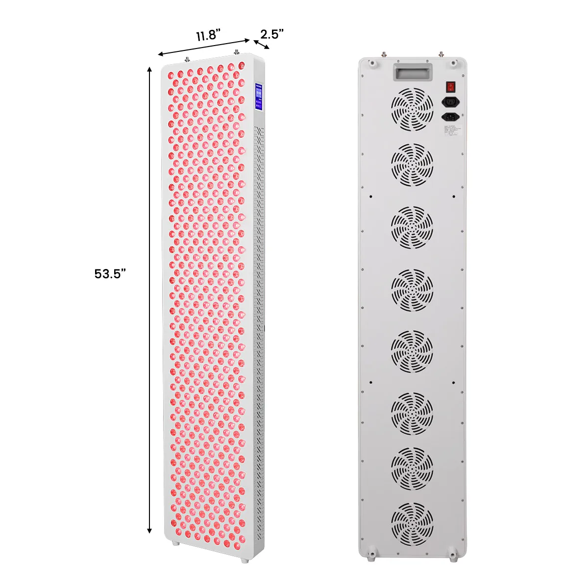 NEWIDEATHERAPY Standing Portable Red Light Therapy Device with US Plug Full Body Panel for Home Use Pain Relief
NEWIDEATHERAPY Standing Portable Red Light Therapy Device with US Plug Full Body Panel for Home Use Pain Relief