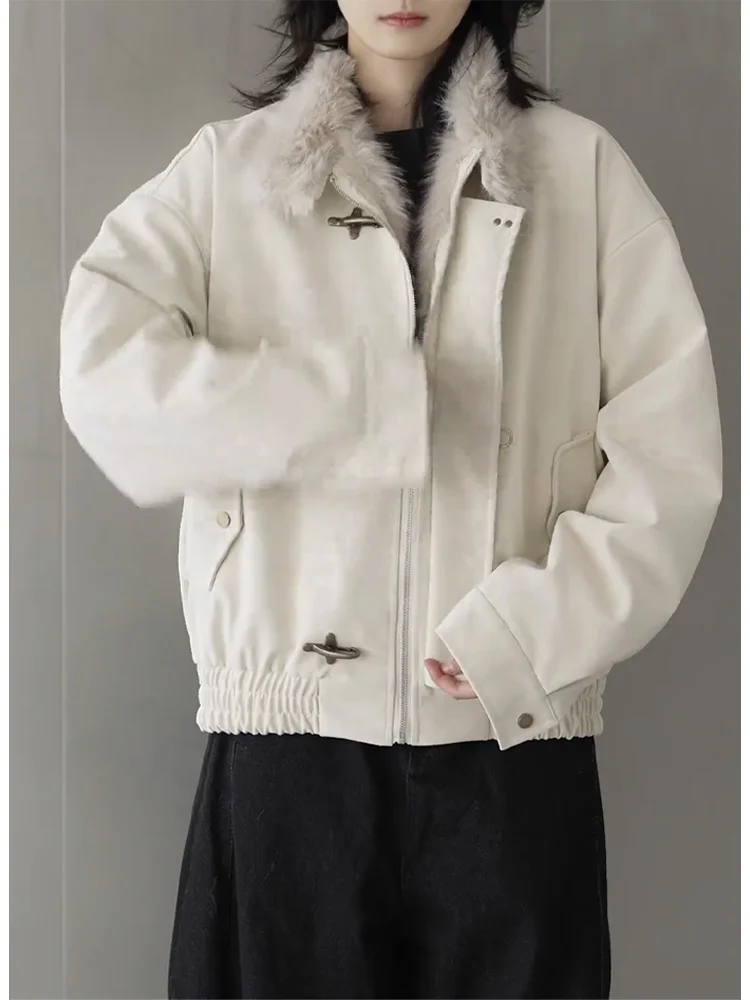 American Sle Harington Men's Winter Jaet Fce Lined Leather Coat Cleanfit Cotton Clothes Casual Outerwear for Teens
American Sle Harington Men's Winter Jaet Fce Lined Leather Coat Cleanfit Cotton Clothes Casual Outerwear for Teens