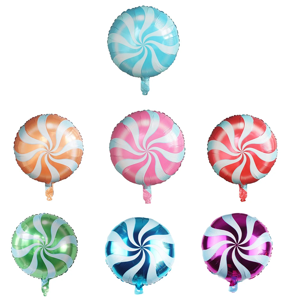 10pcs 18" Lollipop Swirl Foil Balloons – Candy Themed Round Balloons for Birthday Party, Baby Shower, Carnival, Holiday Decor
10pcs 18" Lollipop Swirl Foil Balloons – Candy Themed Round Balloons for Birthday Party, Baby Shower, Carnival, Holiday Decor