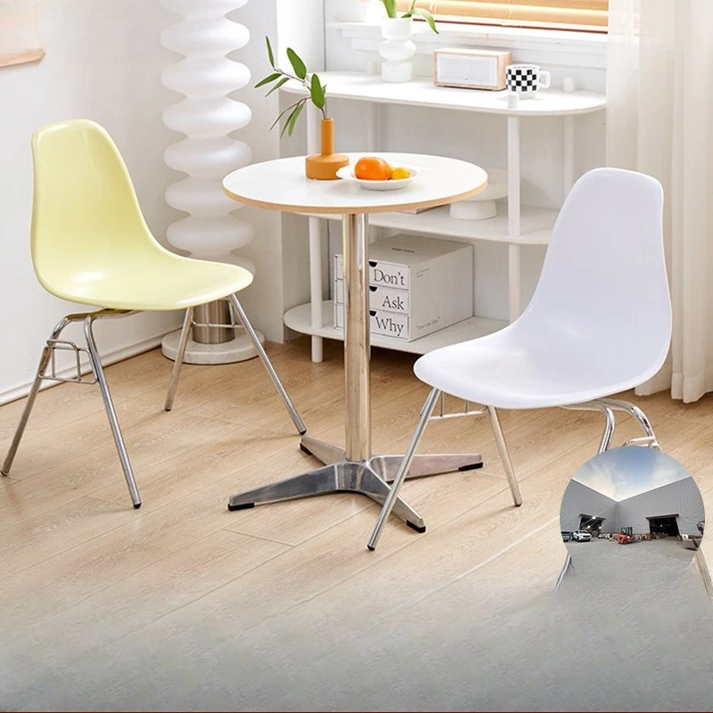 Small household backrest wrought iron dining chair
Small household backrest wrought iron dining chair