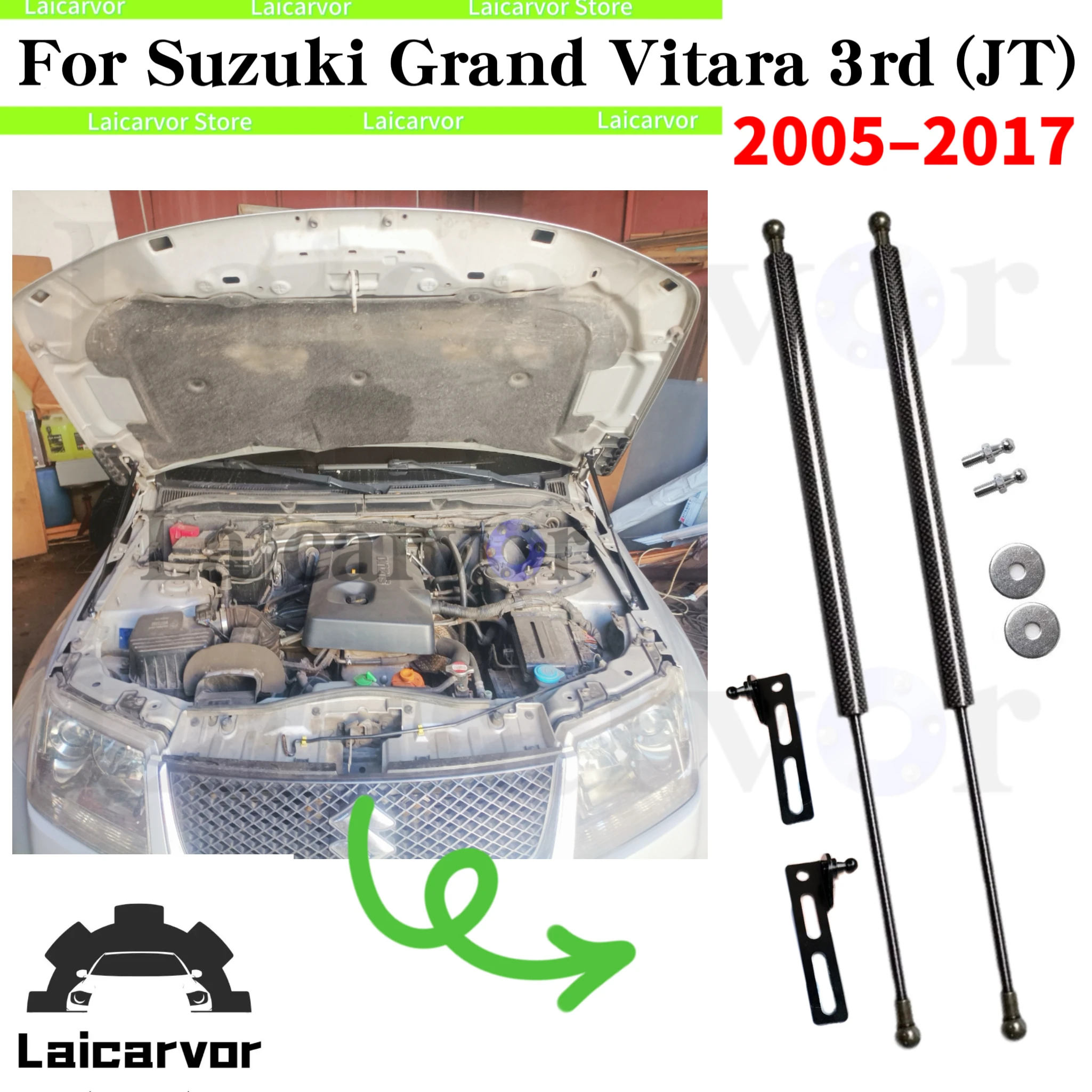 Демпферные стойки для Suzuki Grand Vitara 3rd JT 2005-2017 Suzuki Escudo, передний капот, подъемная опора, амортизатор, поршни, стержень
Демпферные стойки для Suzuki Grand Vitara 3rd JT 2005-2017 Suzuki Escudo, передний капот, подъемная опора, амортизатор, поршни, стержень