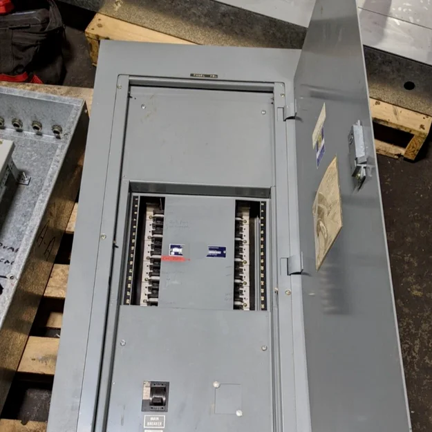New Original Nqob Panelboard 200a 120/208 Volt 3 Phase 4w 30 Space Q2m3200mb Main
New Original Nqob Panelboard 200a 120/208 Volt 3 Phase 4w 30 Space Q2m3200mb Main