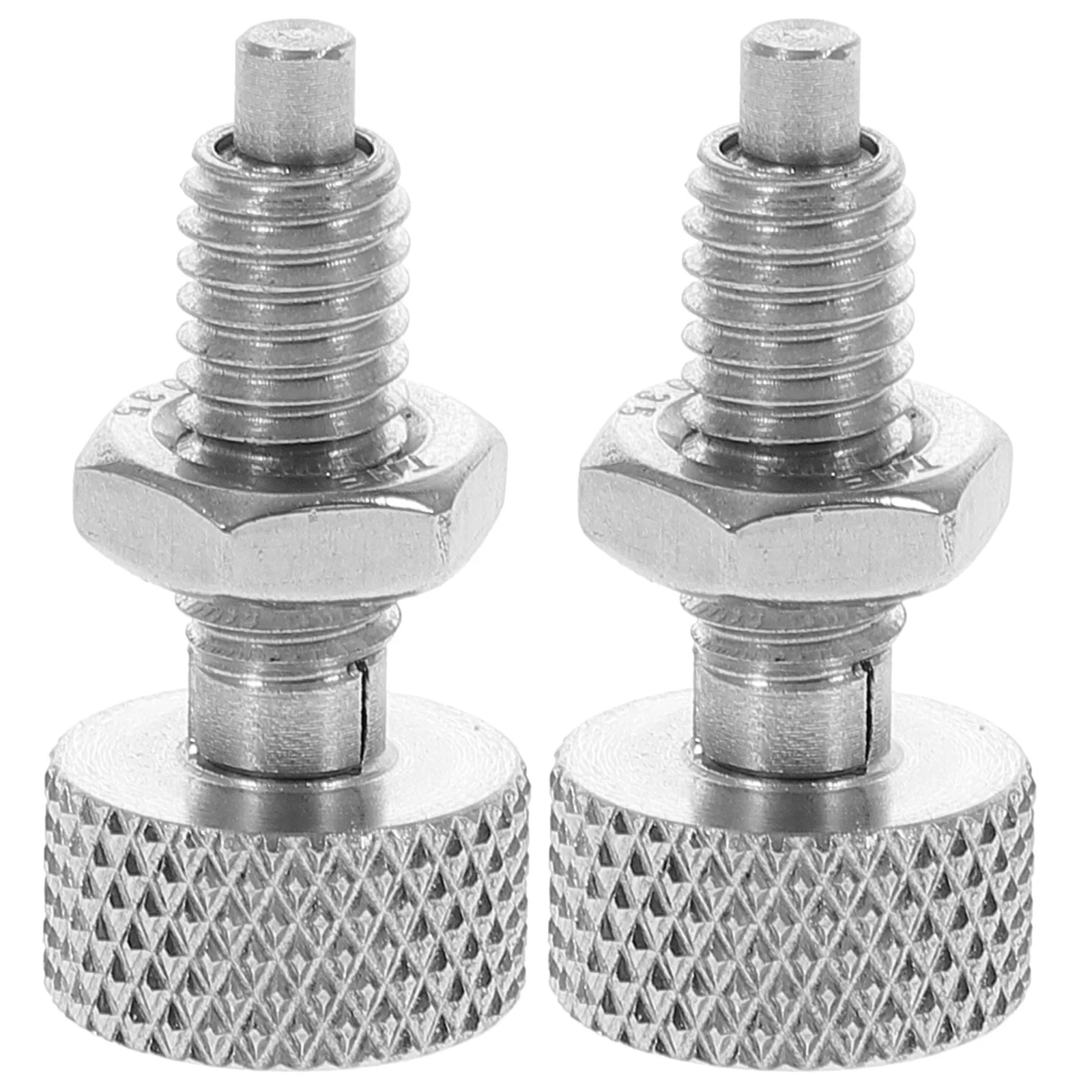 2 Pcs Knurled Knobs Chain Flush Tool Case Index Plunger Quick Release Pull Ring Pin Spring with Handle
2 Pcs Knurled Knobs Chain Flush Tool Case Index Plunger Quick Release Pull Ring Pin Spring with Handle
