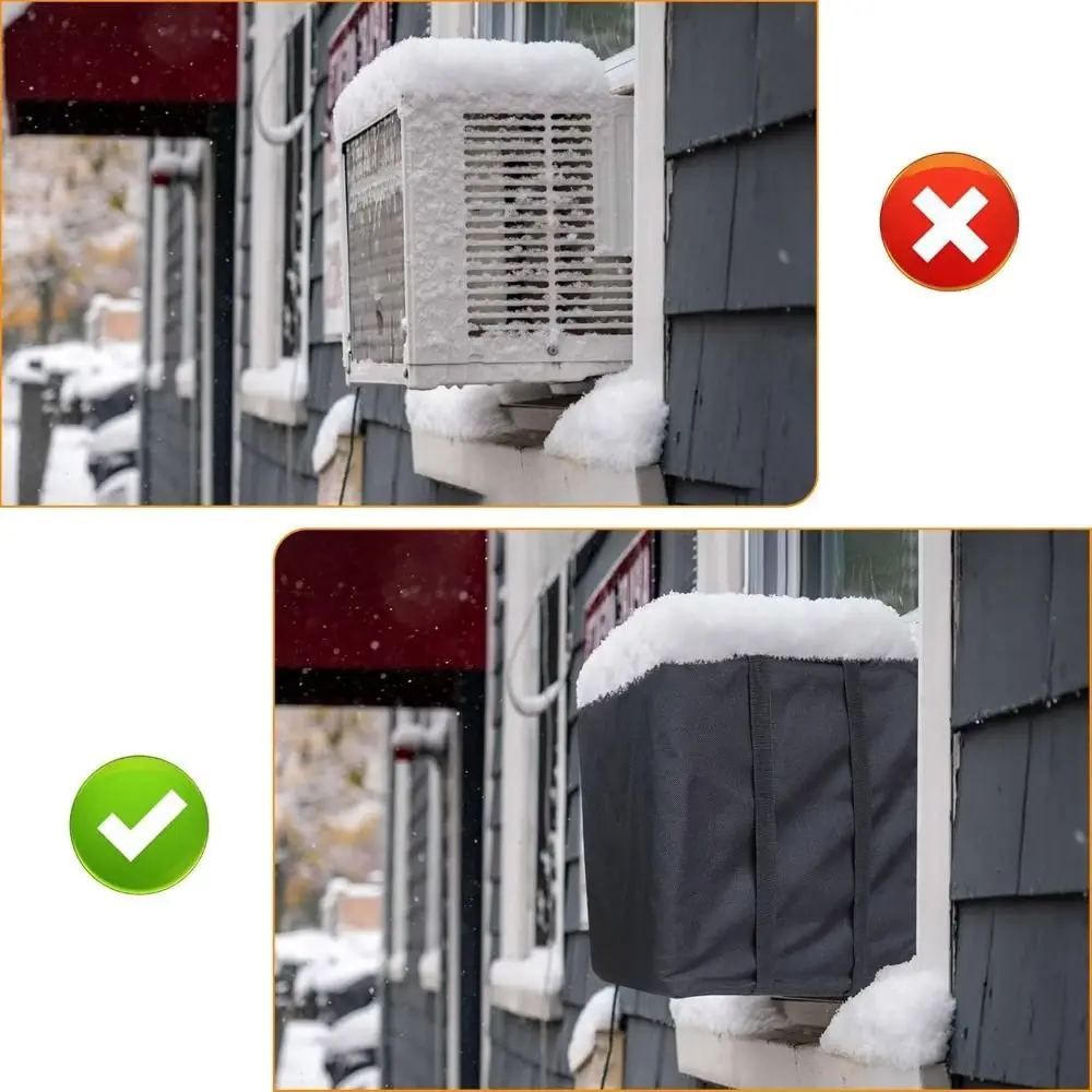 Новый черный оконный чехол для кондиционера, сверхпрочная ткань Оксфорд, пылезащитный чехол, защита переменного тока на открытом воздухе, наружное окно
Новый черный оконный чехол для кондиционера, сверхпрочная ткань Оксфорд, пылезащитный чехол, защита переменного тока на открытом воздухе, наружное окно