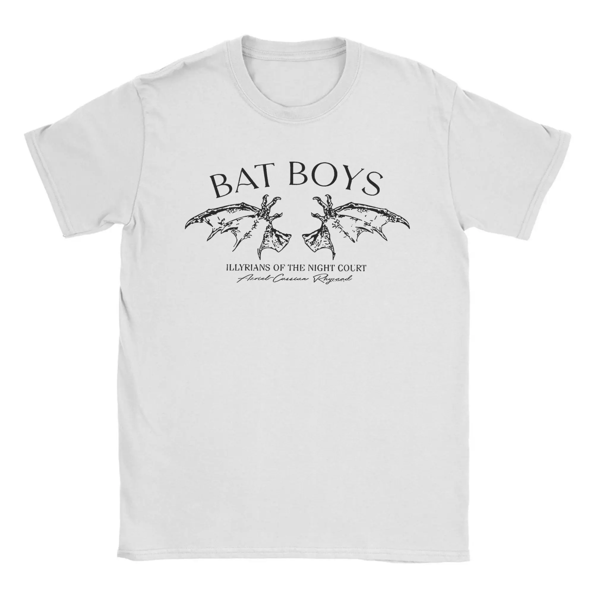 Мужские футболки Acotar Bat Boys Illyrians Of The Night Забавная футболка из 100% хлопка с короткими рукавами Футболки с круглым вырезом Одежда для взрослых
Мужские футболки Acotar Bat Boys Illyrians Of The Night Забавная футболка из 100% хлопка с короткими рукавами Футболки с круглым вырезом Одежда для взрослых