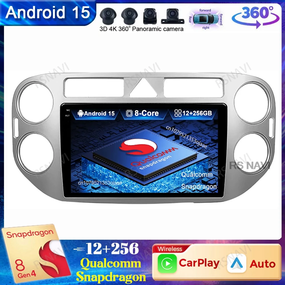 Android 15 Car Radio For VW Volkswagen Tiguan 1 NF 2006 - 2016 Navigation Viedo Player Stereo QLED Qualcomm 4G LTE Multimedia BT
Android 15 Car Radio For VW Volkswagen Tiguan 1 NF 2006 - 2016 Navigation Viedo Player Stereo QLED Qualcomm 4G LTE Multimedia BT
