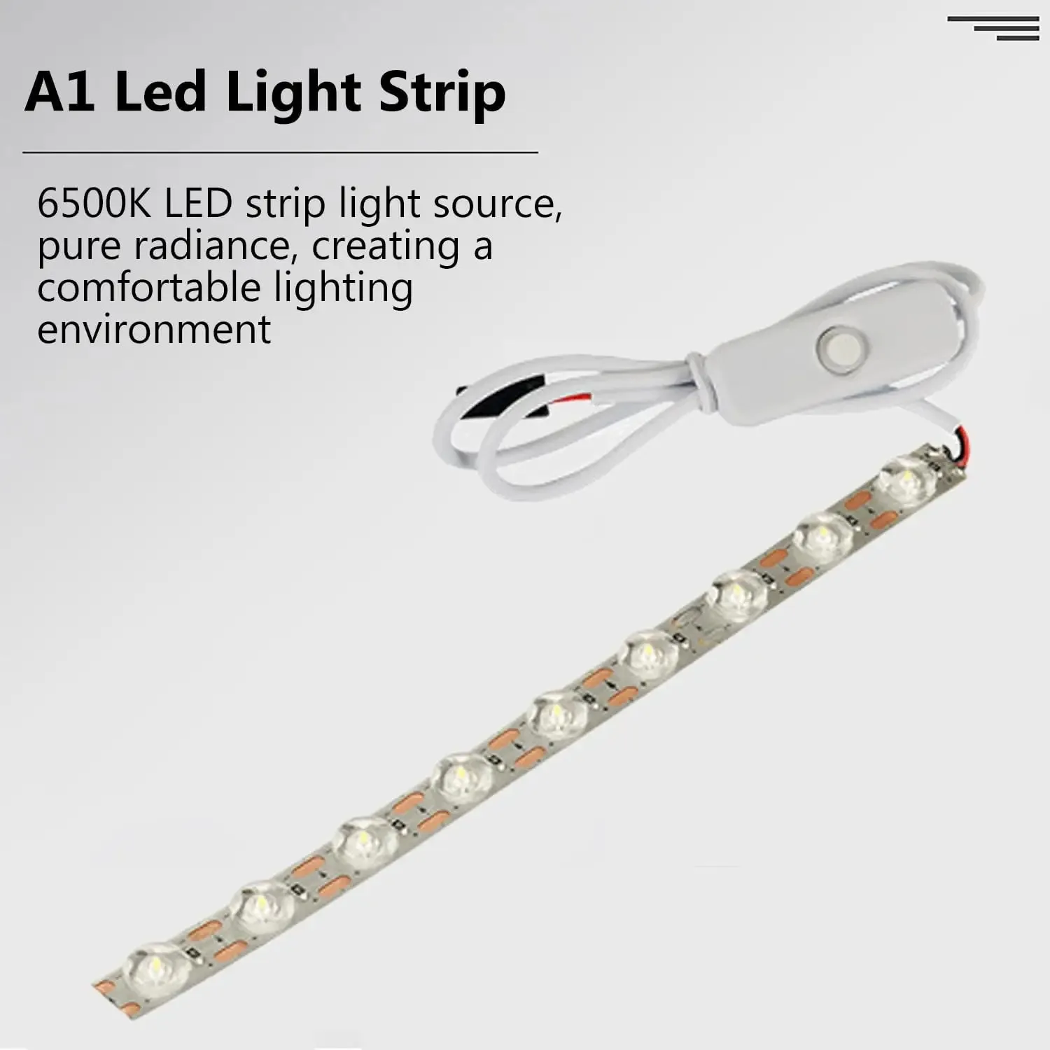 Для Bambu Lab A1/A1mini светодиодная лента, обновленная светодиодная лента, заполняющий свет R95 24 В, супер яркий для деталей 3D-принтера Bambulab
Для Bambu Lab A1/A1mini светодиодная лента, обновленная светодиодная лента, заполняющий свет R95 24 В, супер яркий для деталей 3D-принтера Bambulab