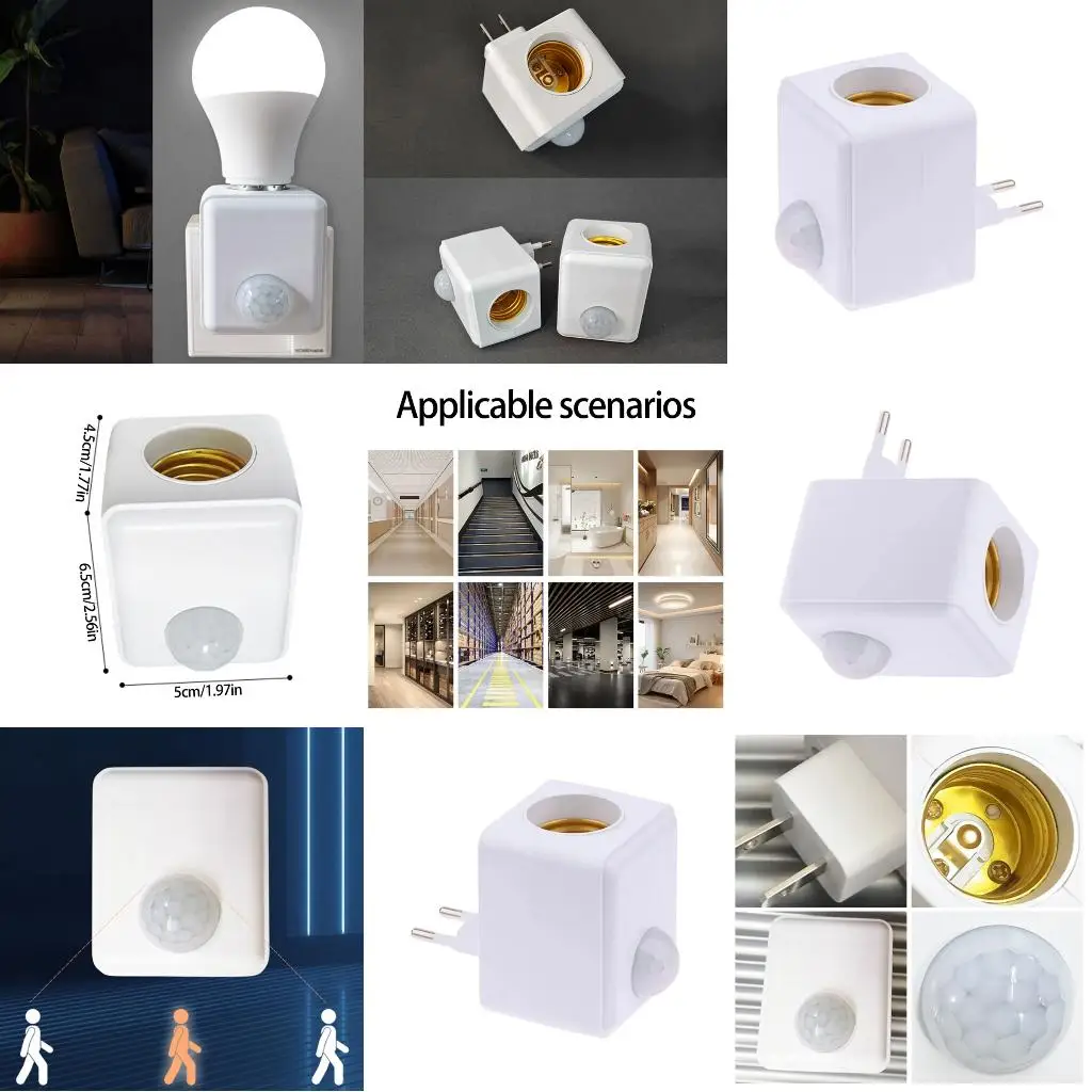 Автоматические переключатели. Функция задержки. Светодиодная розетка. Обнаружение движения человека. Подходит для коридоров.
Автоматические переключатели. Функция задержки. Светодиодная розетка. Обнаружение движения человека. Подходит для коридоров.