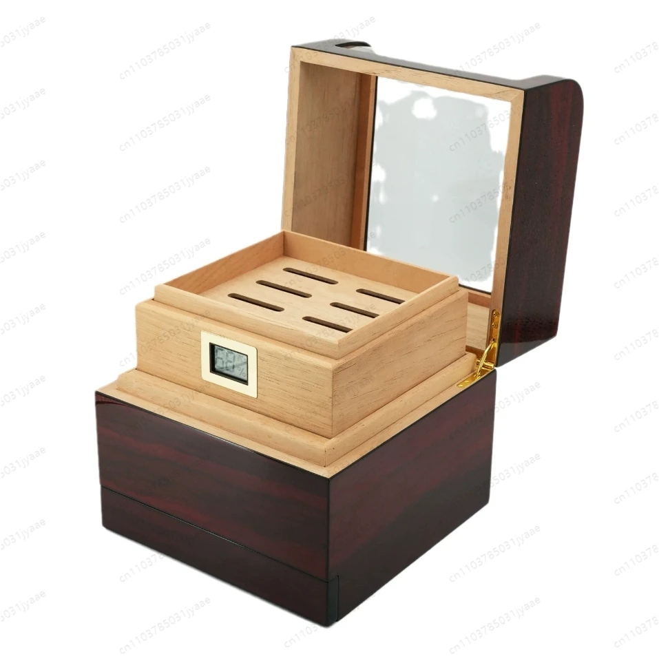 Large Capacity Cigar Display Cabinet with Skylight Cigar Cabinet Moisturizing Cigar Box Storage Cedar Wood Moisturizing Box
Large Capacity Cigar Display Cabinet with Skylight Cigar Cabinet Moisturizing Cigar Box Storage Cedar Wood Moisturizing Box