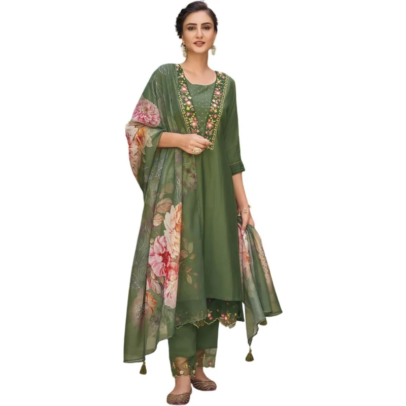 women Anarkali Suit Alia cut kurti pant and Dupatta 3pc set salwar suit
women Anarkali Suit Alia cut kurti pant and Dupatta 3pc set salwar suit