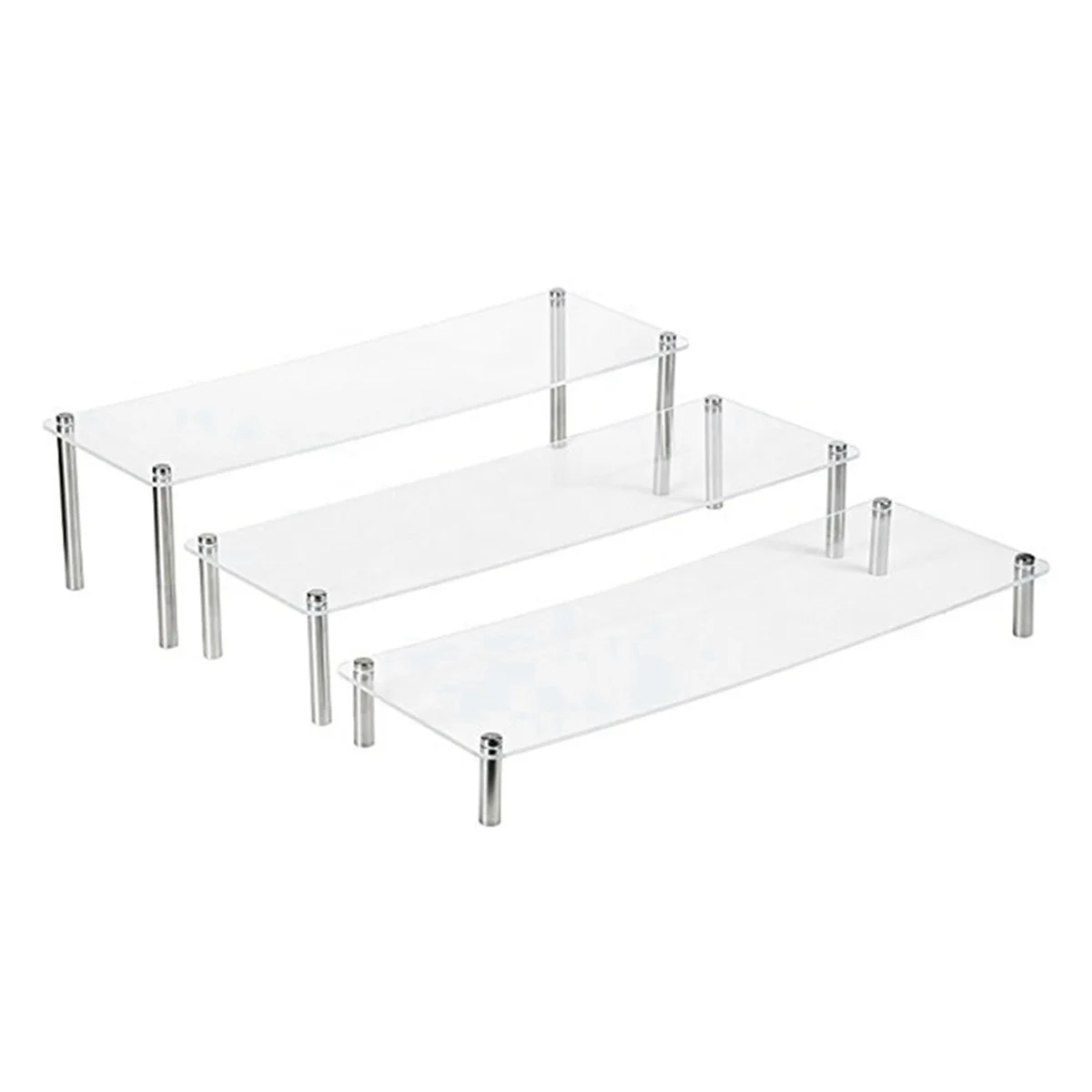 A84E-3Pcs Set of Ladder Acrylic Cupcake Display Stand Hand Puppet Jewelry Transparent Cosmetic Display Stand
A84E-3Pcs Set of Ladder Acrylic Cupcake Display Stand Hand Puppet Jewelry Transparent Cosmetic Display Stand