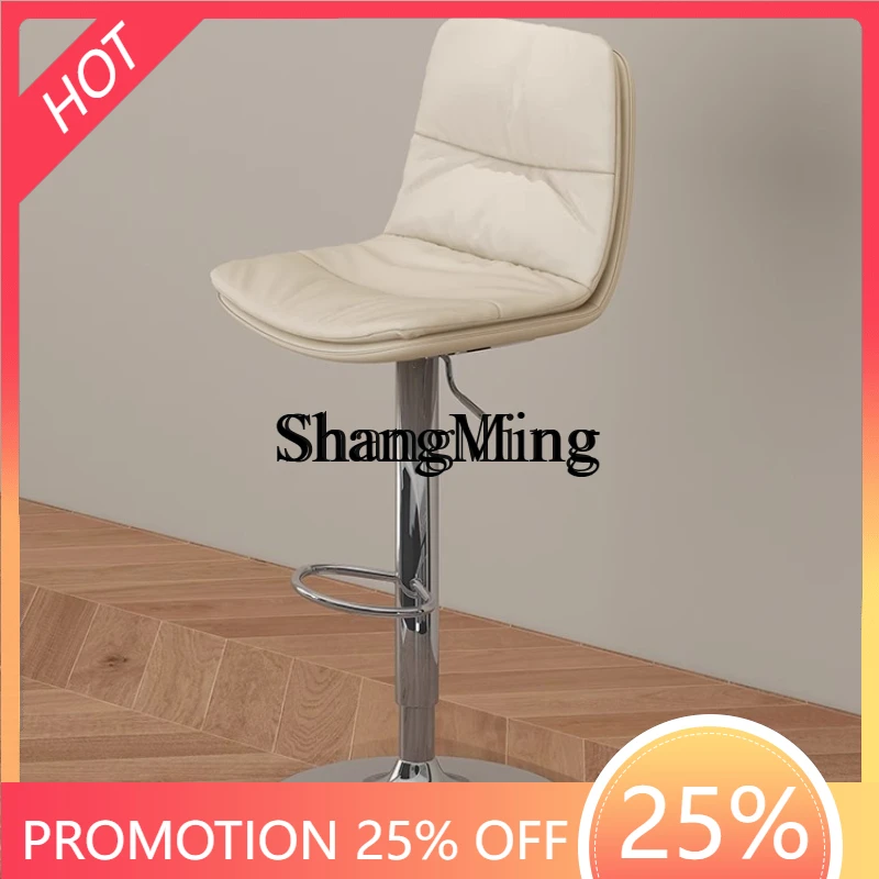 ZYY premium exquisite light luxury liftable bar chair stainless steel modern simple household rotating single back chair
ZYY premium exquisite light luxury liftable bar chair stainless steel modern simple household rotating single back chair