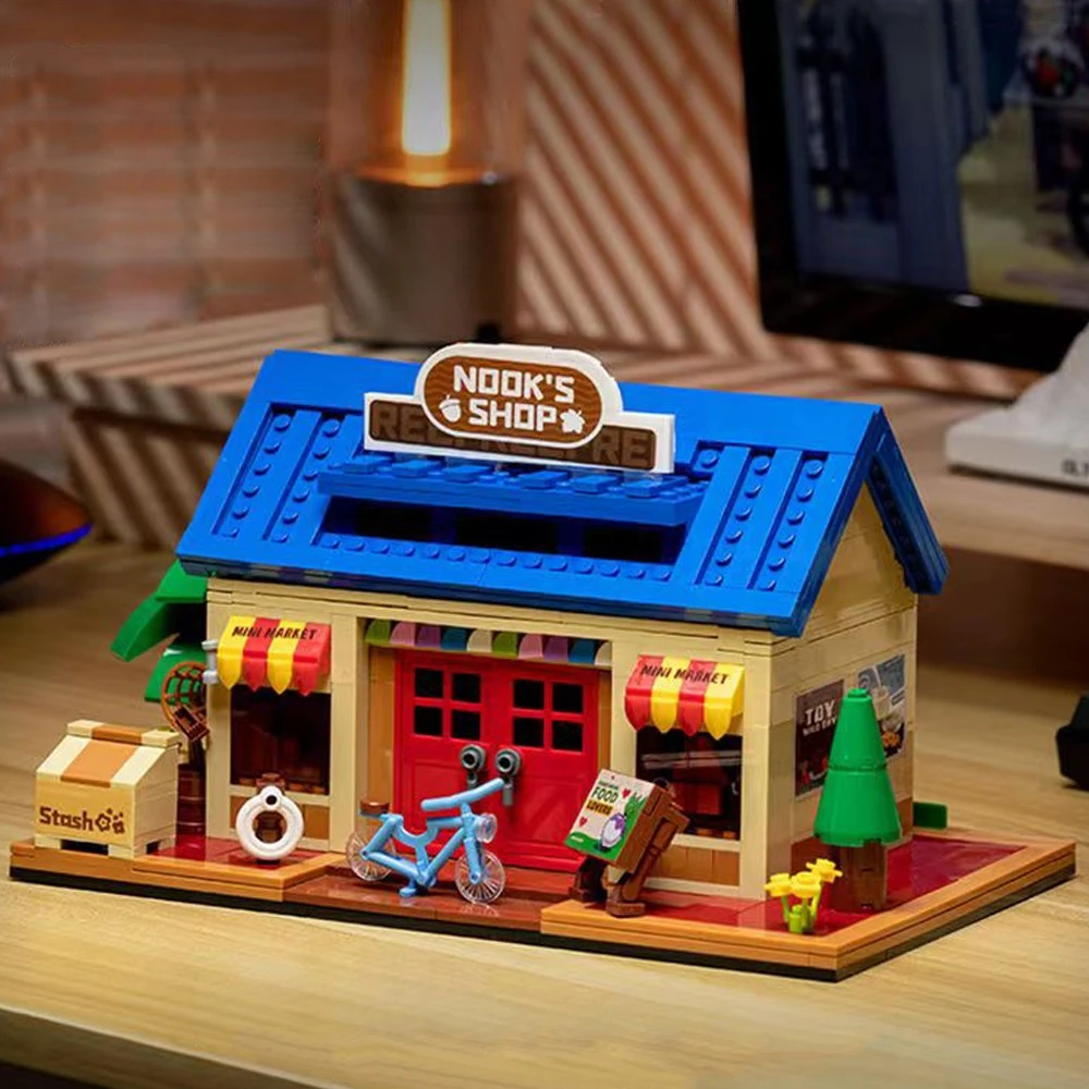 MOC Animals Forest Society House Nooked Shop Cabin Building Blocks Set Store Hut Toys Gifts For Chidlren Birthday Special Gifts
MOC Animals Forest Society House Nooked Shop Cabin Building Blocks Set Store Hut Toys Gifts For Chidlren Birthday Special Gifts
