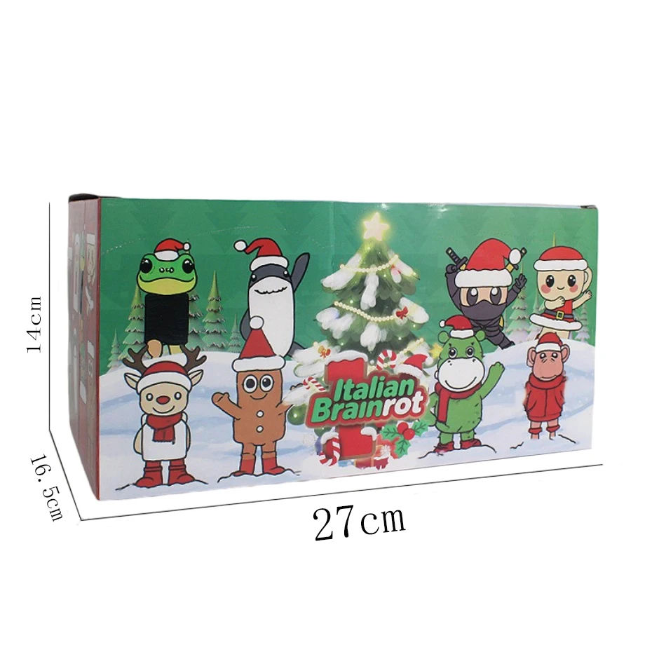 Новый Рождественский BrainrotTung Tung Sahur, ювелирные изделия, слепая сумка, персонажи, забавный мем, игрушка, модель, слепая коробка, украшение для дома, подарок для детей
Новый Рождественский BrainrotTung Tung Sahur, ювелирные изделия, слепая сумка, персонажи, забавный мем, игрушка, модель, слепая коробка, украшение для дома, подарок для детей