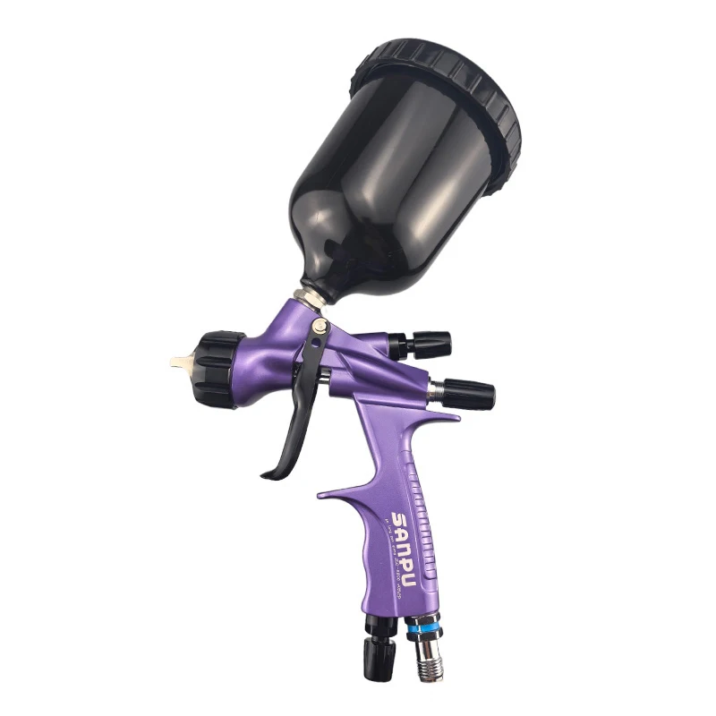 High-Performance HVLP 1.3mm Automotive Air Spray Gun 600ml Gravity Feed Cup for Car Painting Aluminum Alloy Lightweight
High-Performance HVLP 1.3mm Automotive Air Spray Gun 600ml Gravity Feed Cup for Car Painting Aluminum Alloy Lightweight