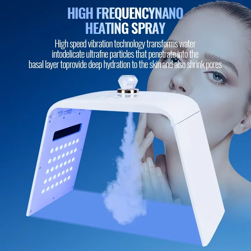 7 Colors LED Photon Machine Skin Moisturizing Nano Spray LEDFace&Body SPA Skin Care Beauty Mask Rejuvenating Skin tightening
7 Colors LED Photon Machine Skin Moisturizing Nano Spray LEDFace&Body SPA Skin Care Beauty Mask Rejuvenating Skin tightening