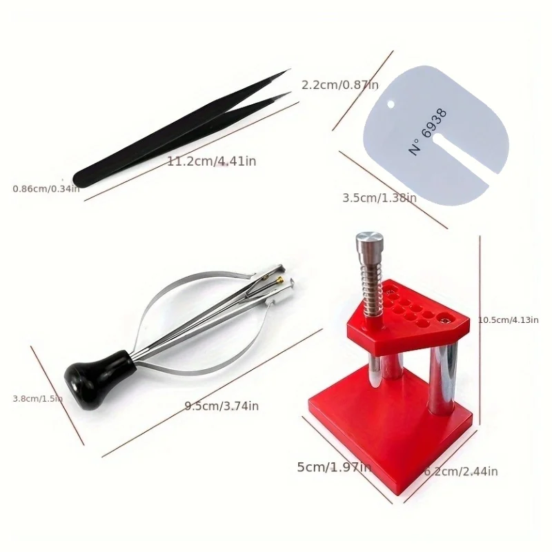 Watch Hand Needle Remover Presser Portable Wristwatch Plunger Puller Accurate Parts Watchmaker Repair Fittings Tools Red Machine
Watch Hand Needle Remover Presser Portable Wristwatch Plunger Puller Accurate Parts Watchmaker Repair Fittings Tools Red Machine