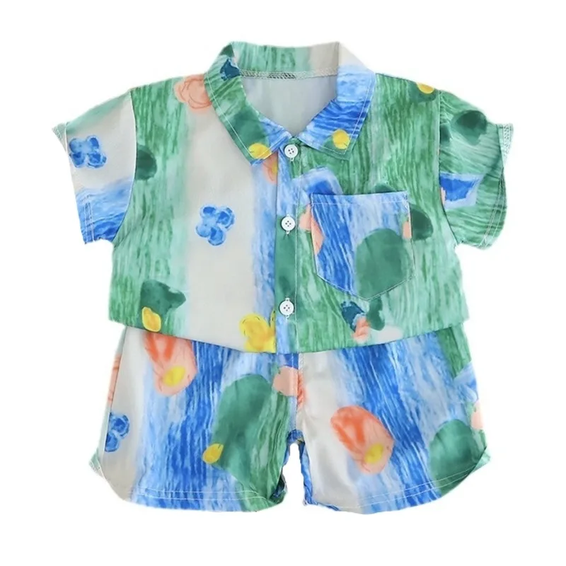 New Summer Baby Boys Clothes Suit Children Shirt Shorts 2Pcs/Sets Infant Clothing Toddler Casual Sports Costume Kids Sportswear
New Summer Baby Boys Clothes Suit Children Shirt Shorts 2Pcs/Sets Infant Clothing Toddler Casual Sports Costume Kids Sportswear