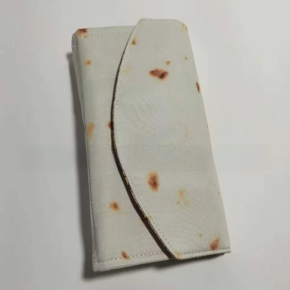 Multiple Compartments Burrito Wallet Slim Magnetic Wrap Tortilla Shape Purse Stylish Zipper Pocket Leather Card Holder
Multiple Compartments Burrito Wallet Slim Magnetic Wrap Tortilla Shape Purse Stylish Zipper Pocket Leather Card Holder