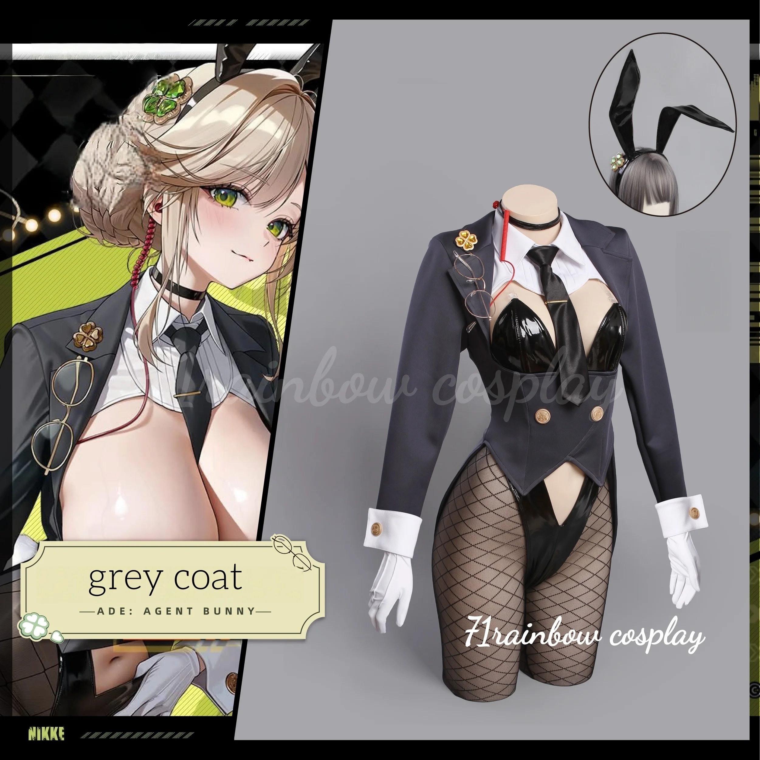 NIKKE ADE AGENT Bunny Girl Косплей Костюм Женщина Хэллоуин Наряды Комбинезоны Костюмы Косплей
NIKKE ADE AGENT Bunny Girl Косплей Костюм Женщина Хэллоуин Наряды Комбинезоны Костюмы Косплей
