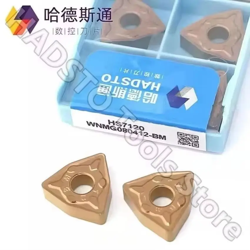 WNMG080404-BM HS7120/WNMG080408-BM HS7120/WNMG080412-BM HS7120 HADSTO CNC carbide inserts Turning inserts For Stainless steel
WNMG080404-BM HS7120/WNMG080408-BM HS7120/WNMG080412-BM HS7120 HADSTO CNC carbide inserts Turning inserts For Stainless steel